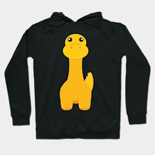 Yellow Stegosaurus Baby Dinosaur Hoodie